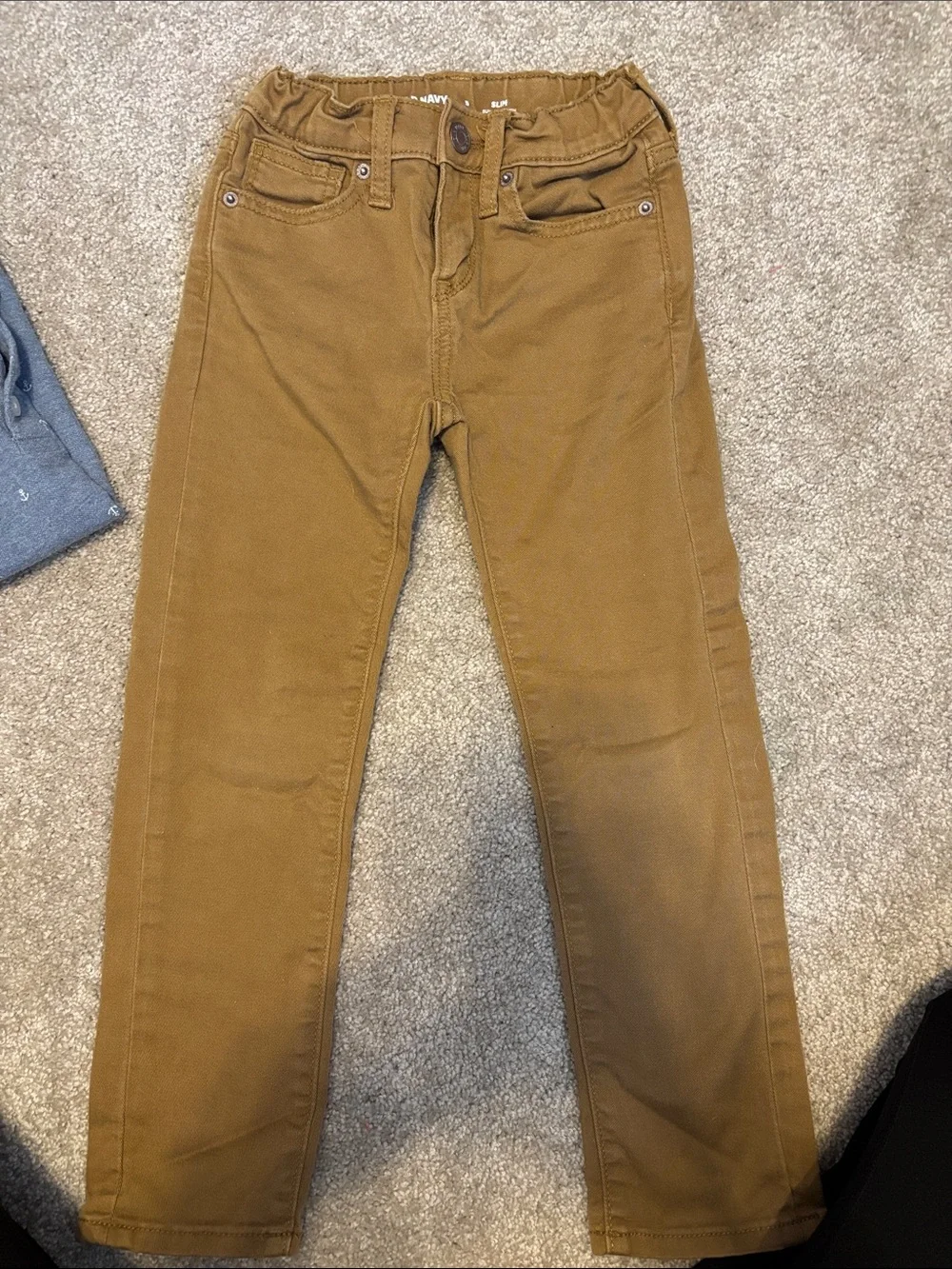 OldNavy boys 5t  Anchor-Print Polo Shirt and slim chinos